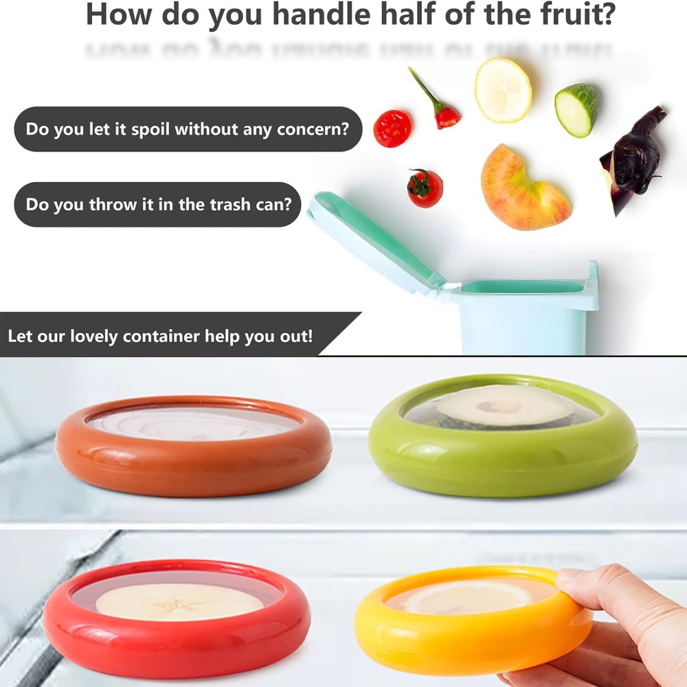 Avocado Saver Silicone Fruit a - Food Storage Vegetables reseña y precio