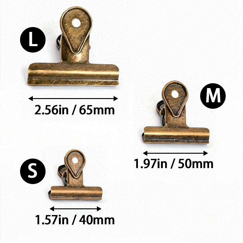 Bulldog Clips, 3 Pcs Binder Cl - Food Storage Method reseña y precio