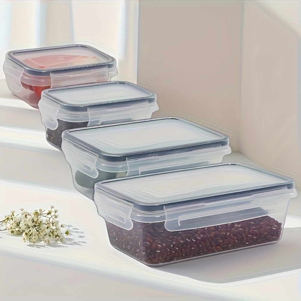 8-PC BPA-Free Airtight Food Co - Food Storage Freezer Containers reseña y precio