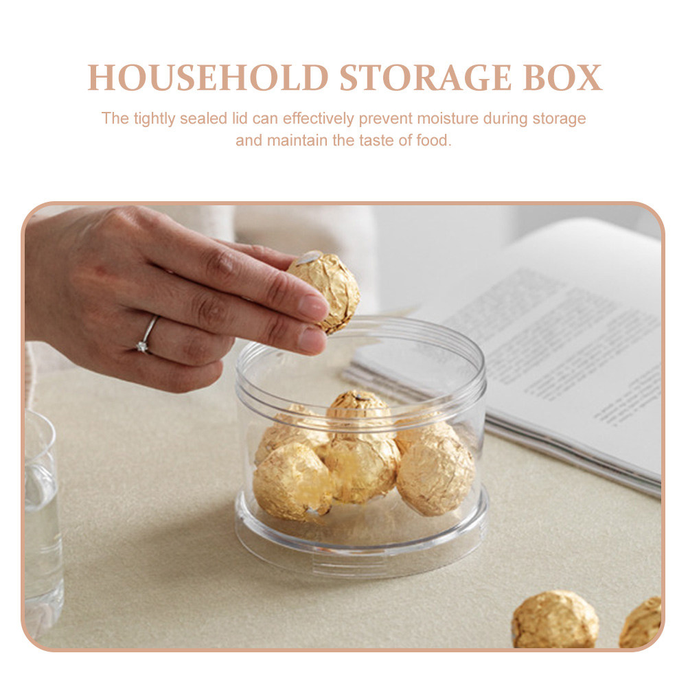 2Pcs Premium Pet Transparent M - Food Storage Containers Plastic Box reseña y precio