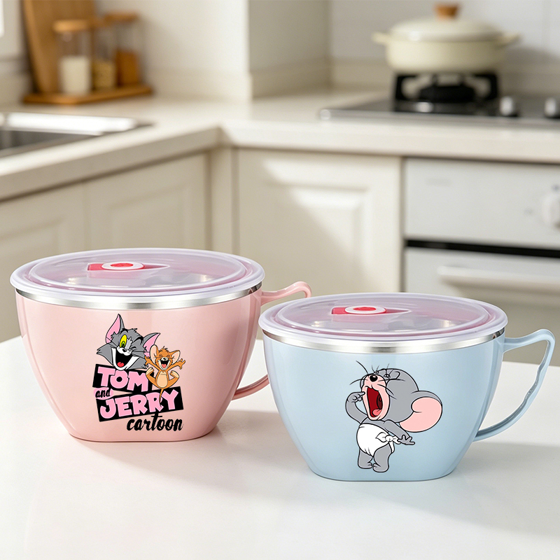 Tom and Jerry Noodle Bowl Larg - Food Storage Room reseña y precio