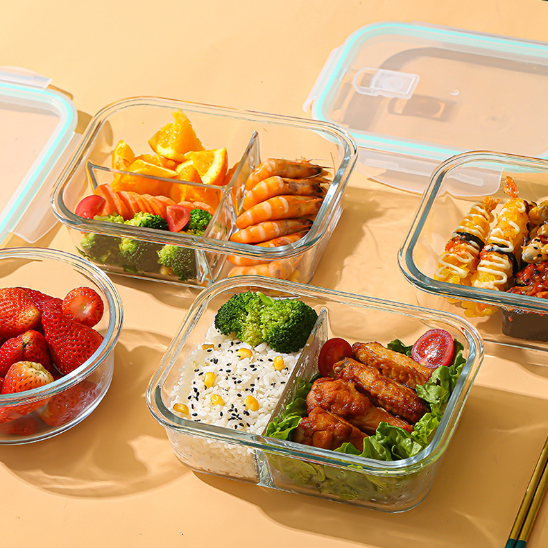 Glass Fresh-Keeping Box high B - Food Storage Glass Box reseña y precio