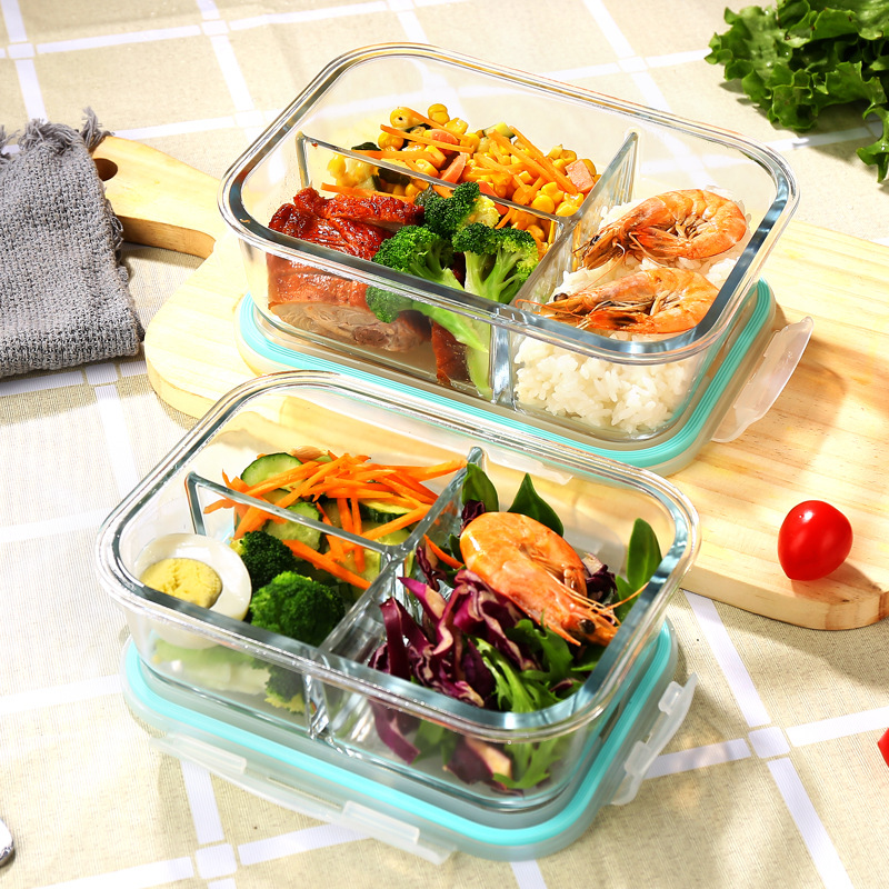 Glass Fresh-Keeping Box high B - Food Storage Glass Box reseña y precio