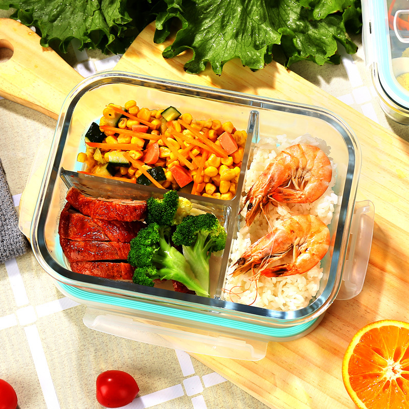 Glass Fresh-Keeping Box high B - Food Storage Glass Box reseña y precio