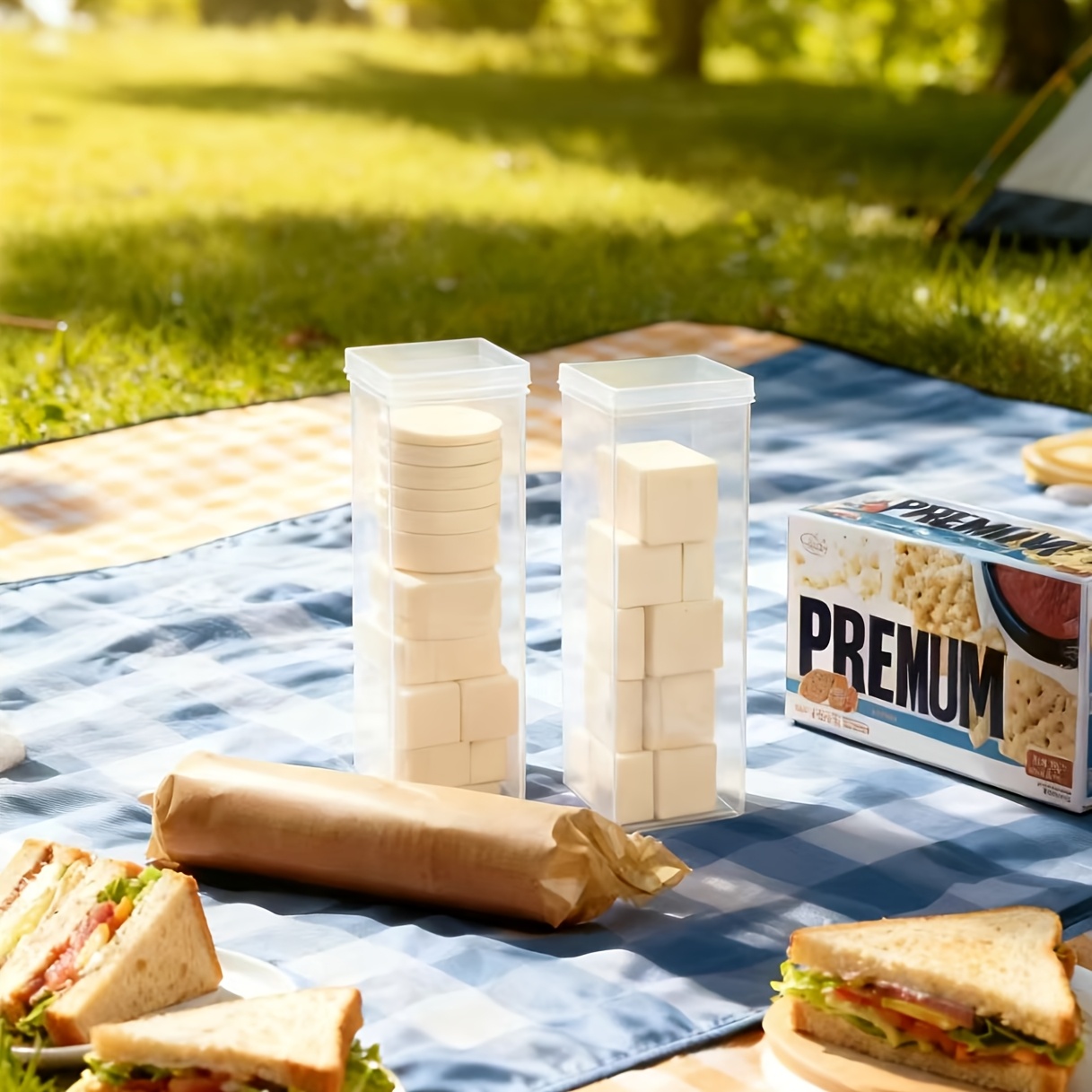 Clear Rectangular Sealed Food  - Food Storage Containers Plastic Box reseña y precio