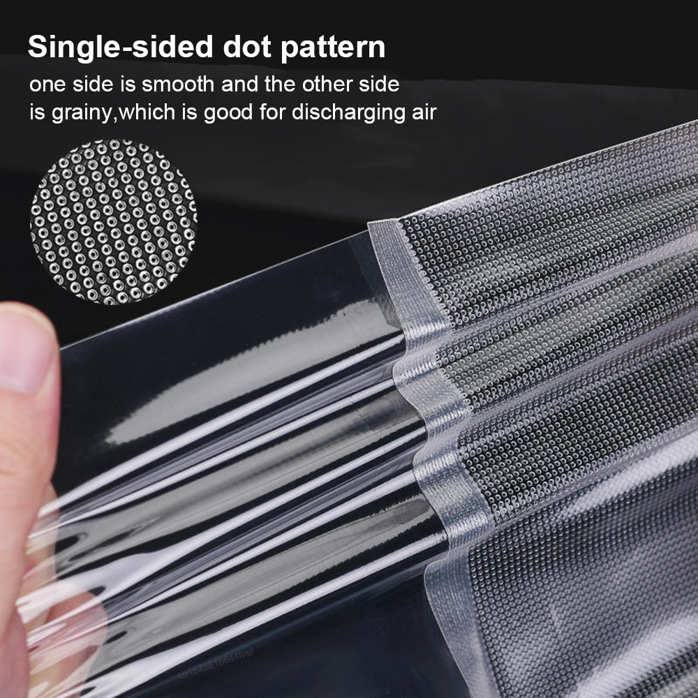Food Vacuum Bags Sealer Storag - Food Storage Roll Bags reseña y precio