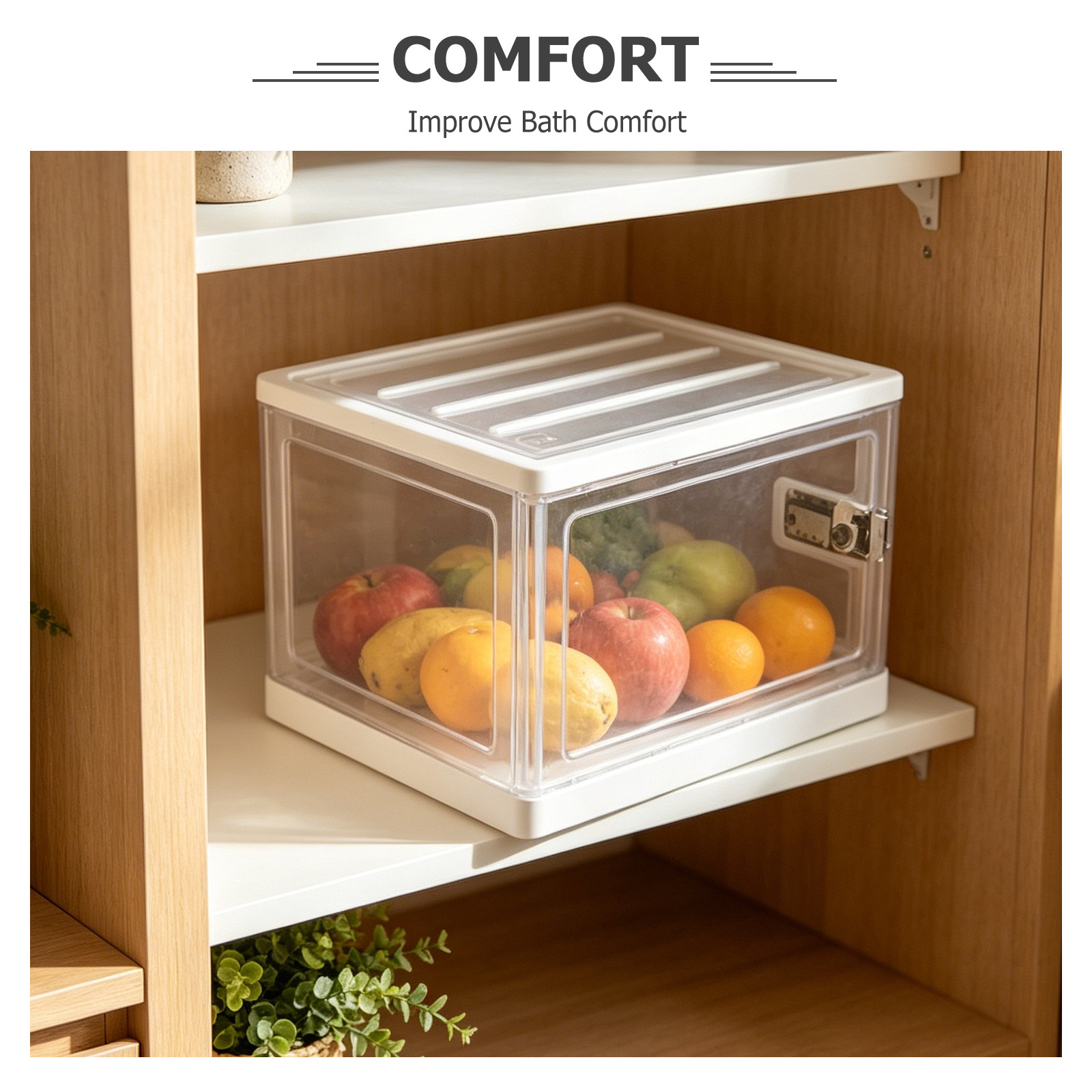 Lockable Storage Box Plastic T - Lock And Lock Food Storage reseña y precio