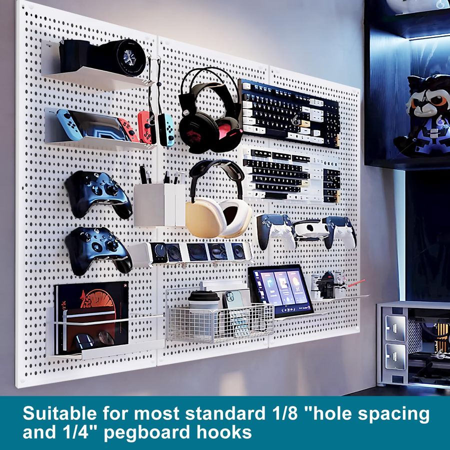 Pegboard Rack Garage Storage,S - Food Storage Rack reseña y precio