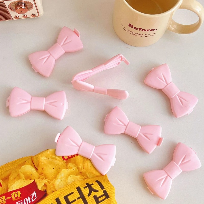 5PCS Kawaii Food Sealing Clip  - Food Storage Roll Bags reseña y precio