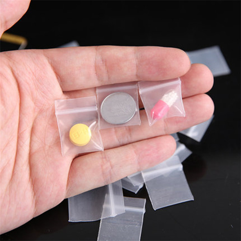 100Pieces Transparent Mini Sma - Lock And Lock Food Storage reseña y precio