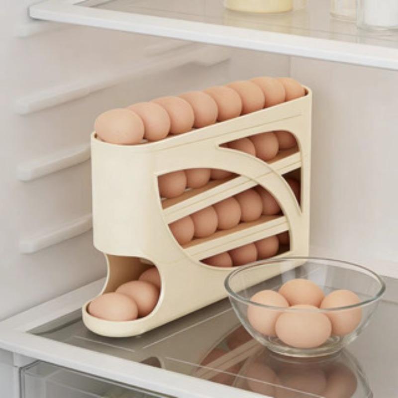 Rolling Egg Dispenser for Refr - Egg Storage Holder reseña y precio