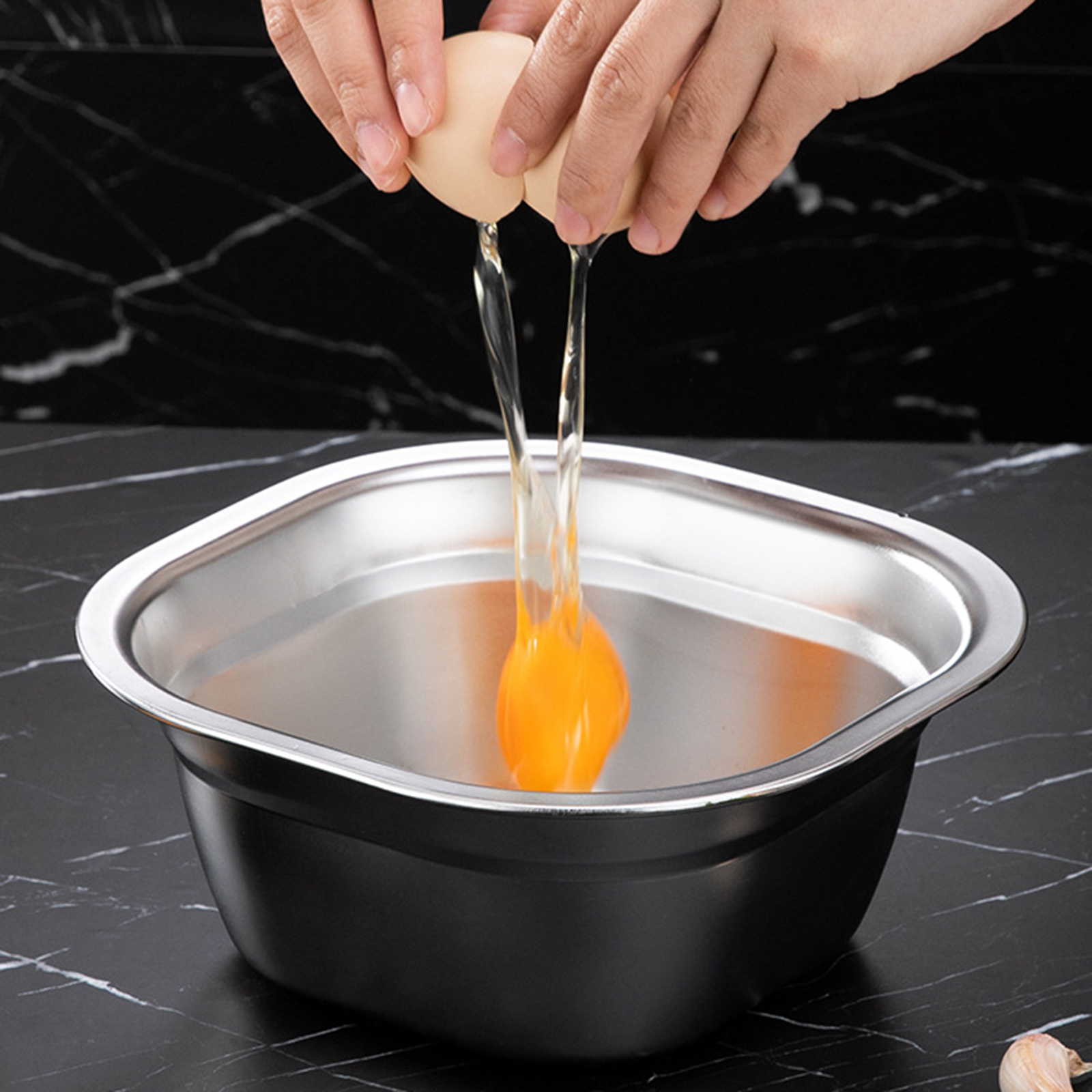 Stainless Steel Square Basin V - Food Storage For Room reseña y precio