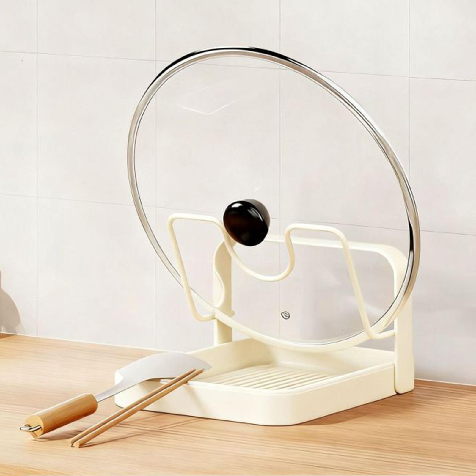 Pot Lid Organizer Anti-Slip Ki - Food Storage Room reseña y precio