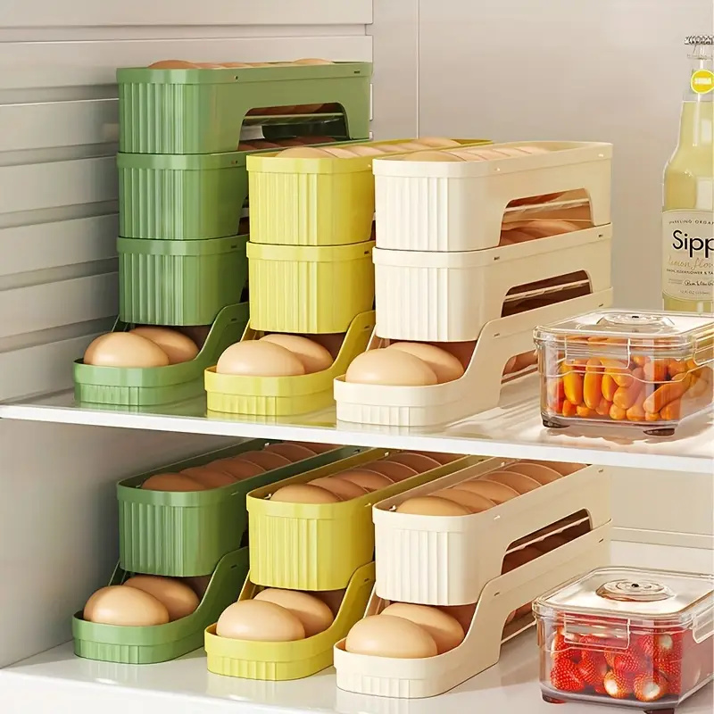 1Pc Detachable Rolling Egg Hol - Egg Storage Holder reseña y precio