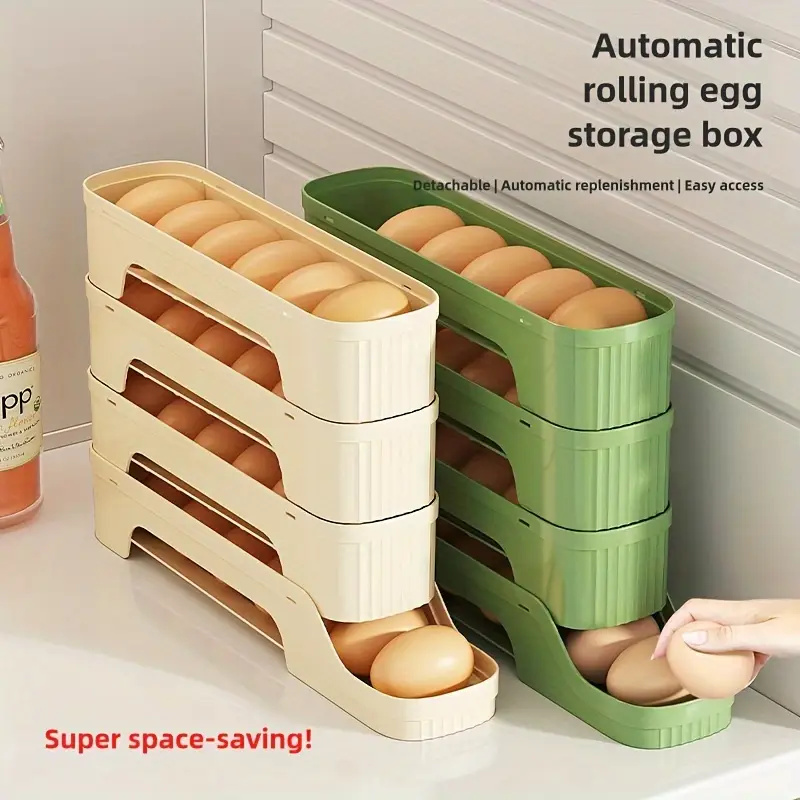 1Pc Detachable Rolling Egg Hol - Egg Storage Holder reseña y precio