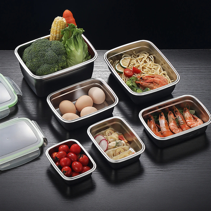 304 Stainless Steel Lunch Box  - Food Storage Method reseña y precio