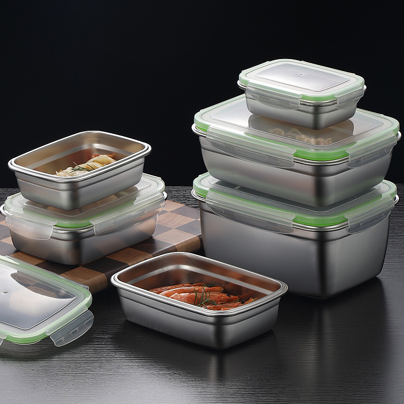 304 Stainless Steel Lunch Box  - Food Storage Method reseña y precio