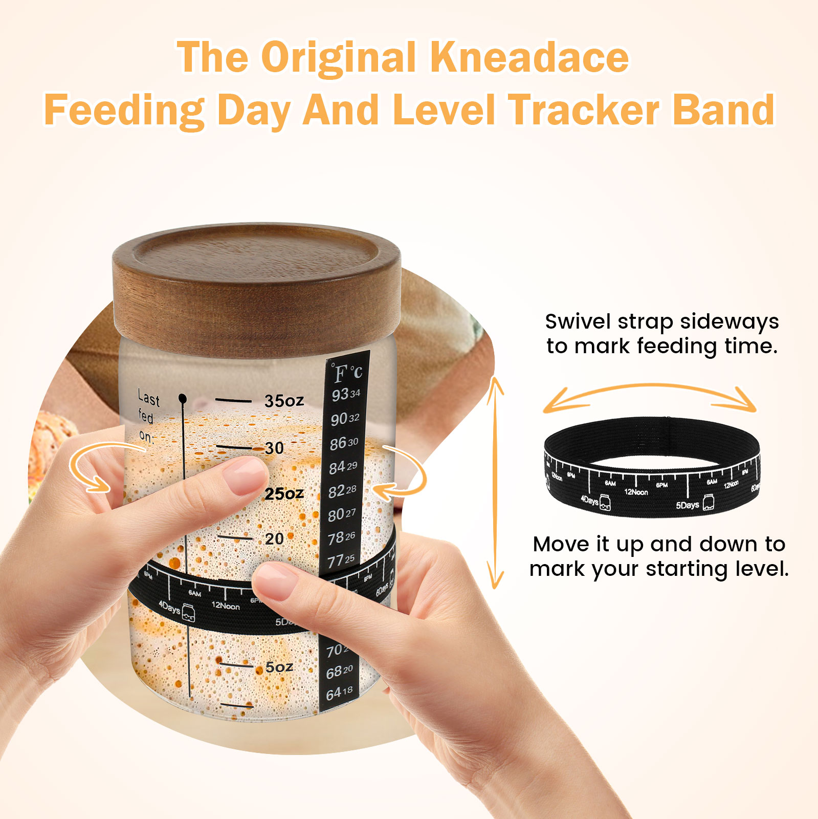 Sourdough Starter Jar Kit 1000 - Food Storage Glass Box reseña y precio