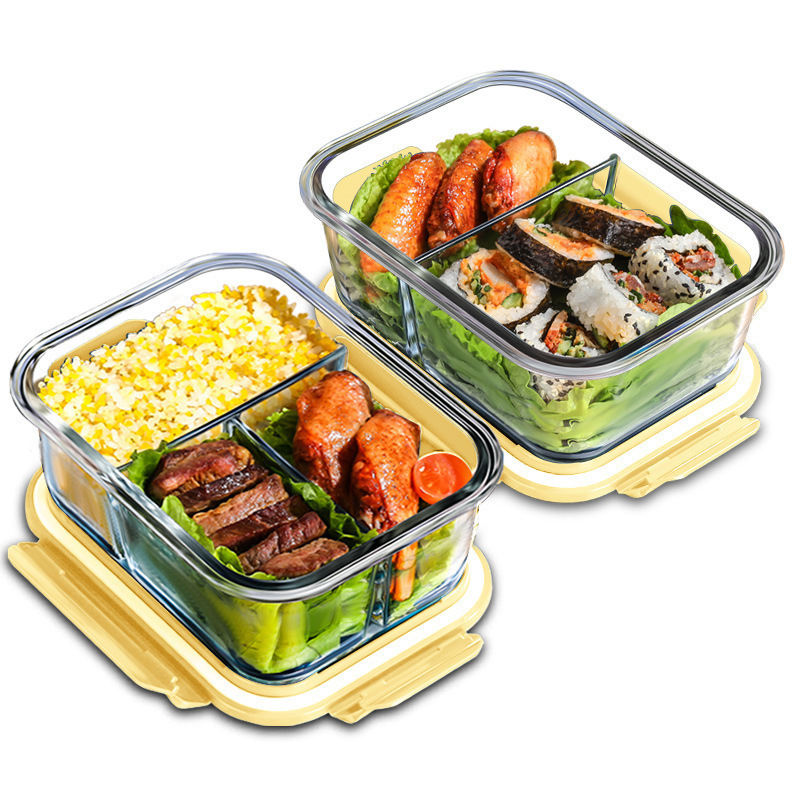Glass Fresh-Keeping Box high B - Food Storage Glass Box reseña y precio
