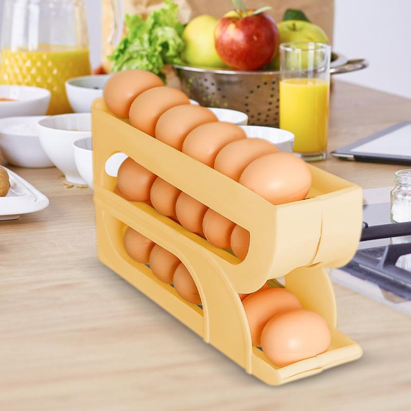 Automatic Scrolling Egg Rack H - Egg Storage Holder reseña y precio