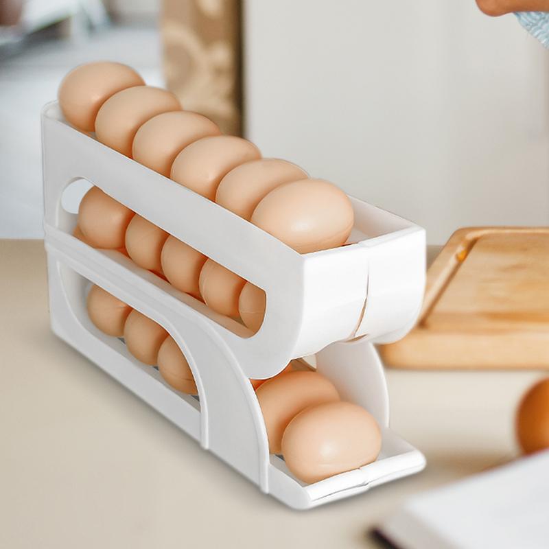 Automatic Scrolling Egg Rack H - Egg Storage Holder reseña y precio