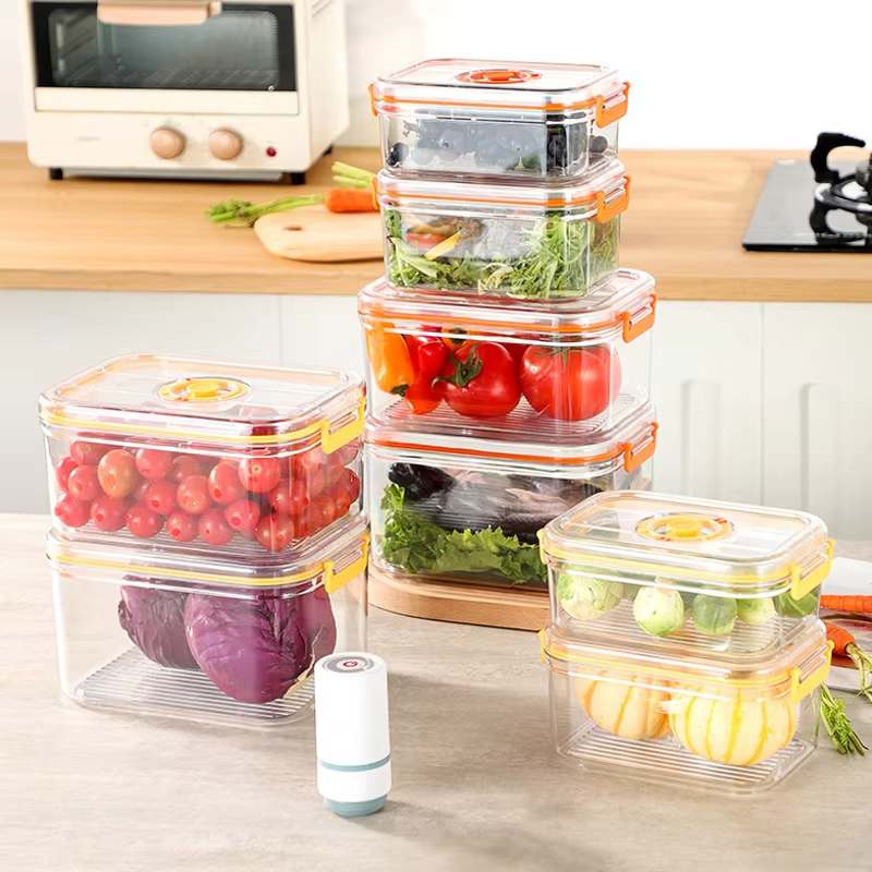 Vacuum Fresh-keeping Box Refri - Food Storage Freezer Containers reseña y precio
