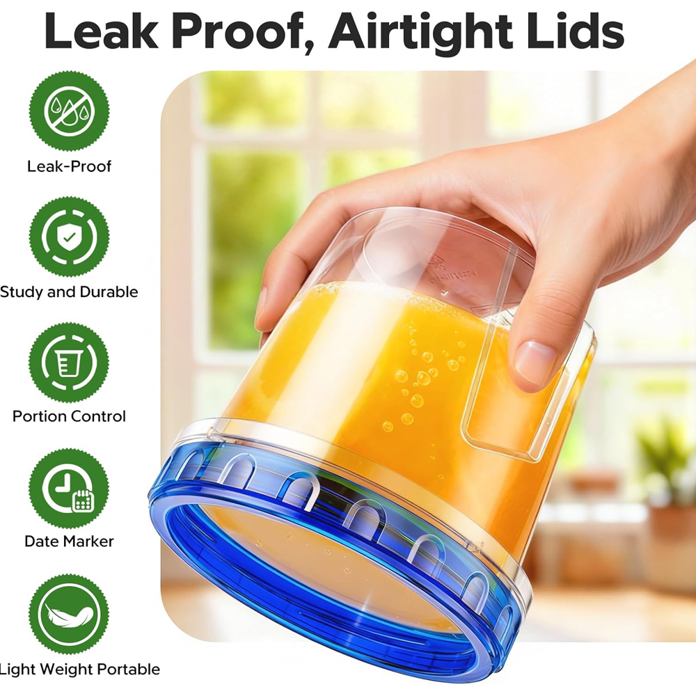 Freezer Storage Containers Air - Food Storage Freezer Containers reseña y precio
