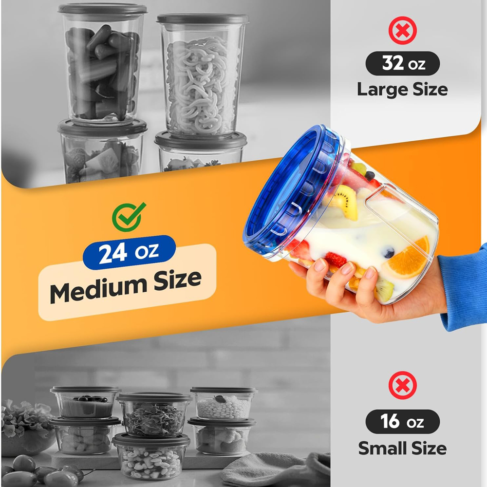 Freezer Storage Containers Air - Food Storage Freezer Containers reseña y precio