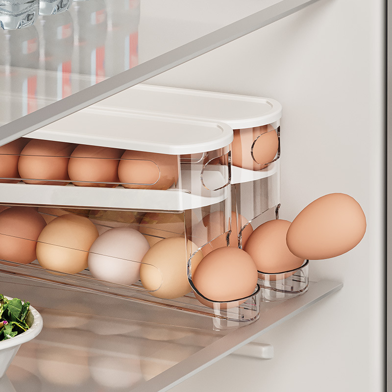 Slide Type Egg Carton Double A - Egg Storage Holder reseña y precio