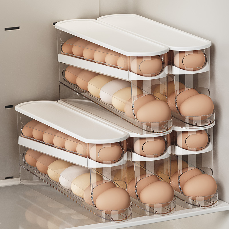 Slide Type Egg Carton Double A - Egg Storage Holder reseña y precio