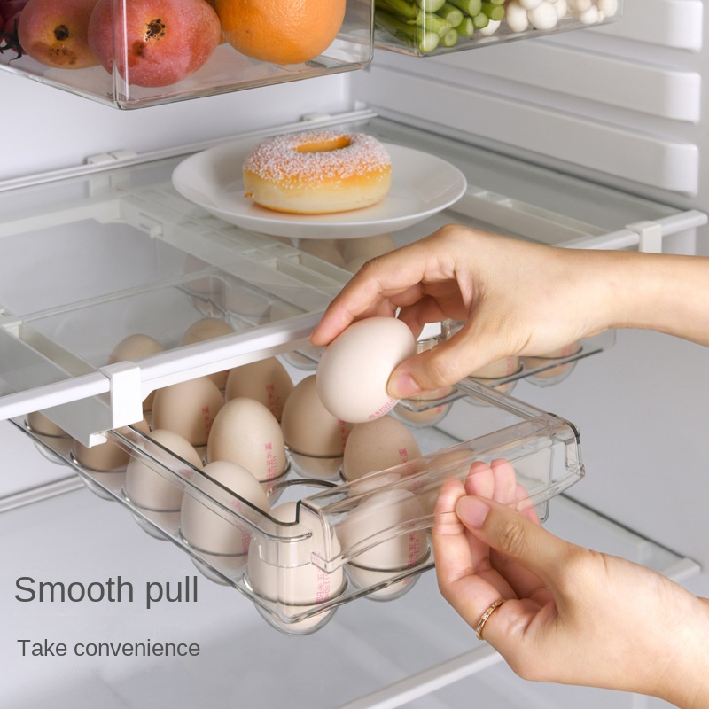 Refrigerator egg storage box,  - Egg Storage Holder reseña y precio