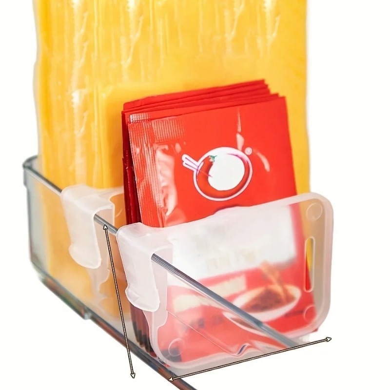 5-20PCS Sturdy Clear Refrigera - Food Storage For Room reseña y precio