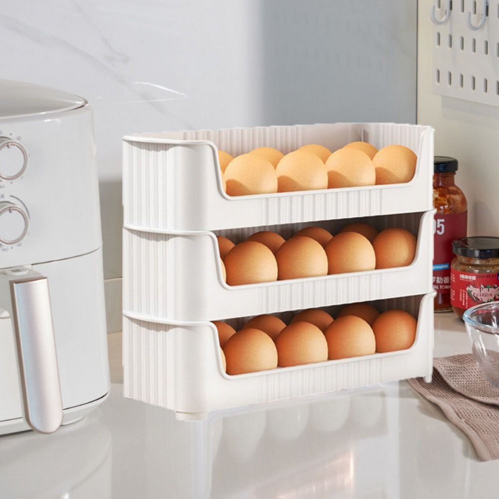 Refrigerator Side Door Egg Sto - Egg Storage Holder reseña y precio