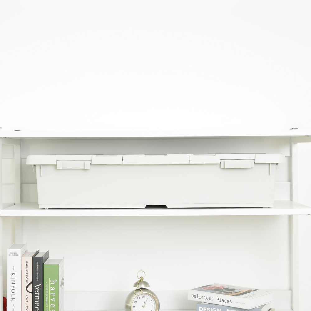 3 Ivory Underbed Storage Conta - Food Storage Under Bed reseña y precio