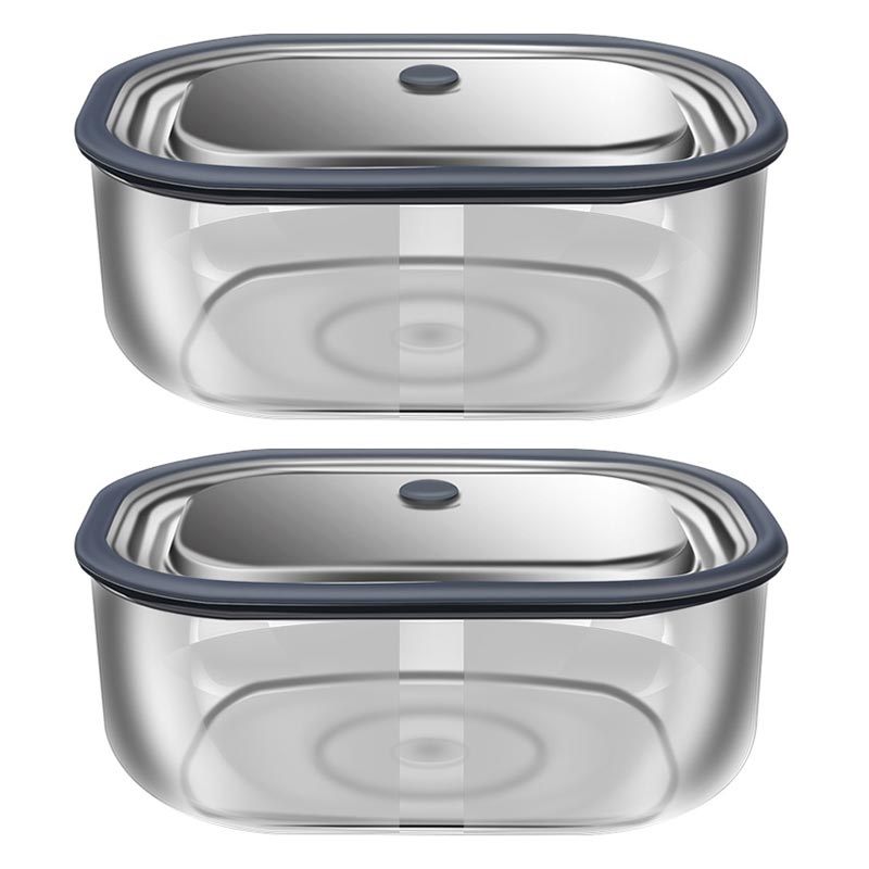 High Borosilicate Glass Rectan - Food Storage Glass Box reseña y precio