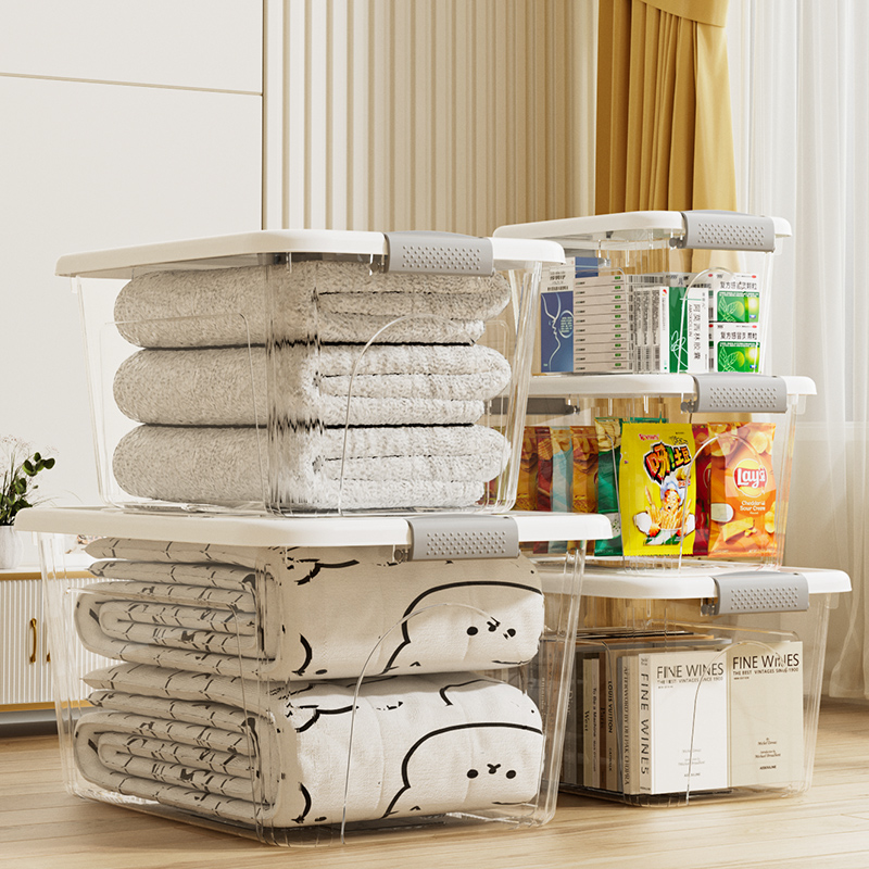 Large Transparent Plastic Stor - Food Storage Under Bed reseña y precio