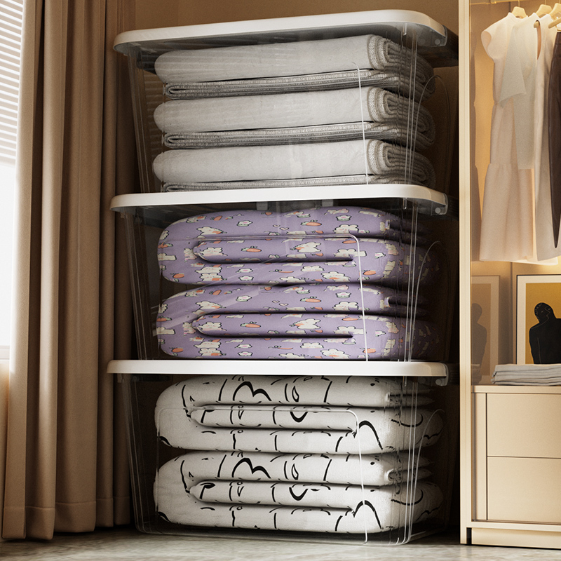 Large Transparent Plastic Stor - Food Storage Under Bed reseña y precio