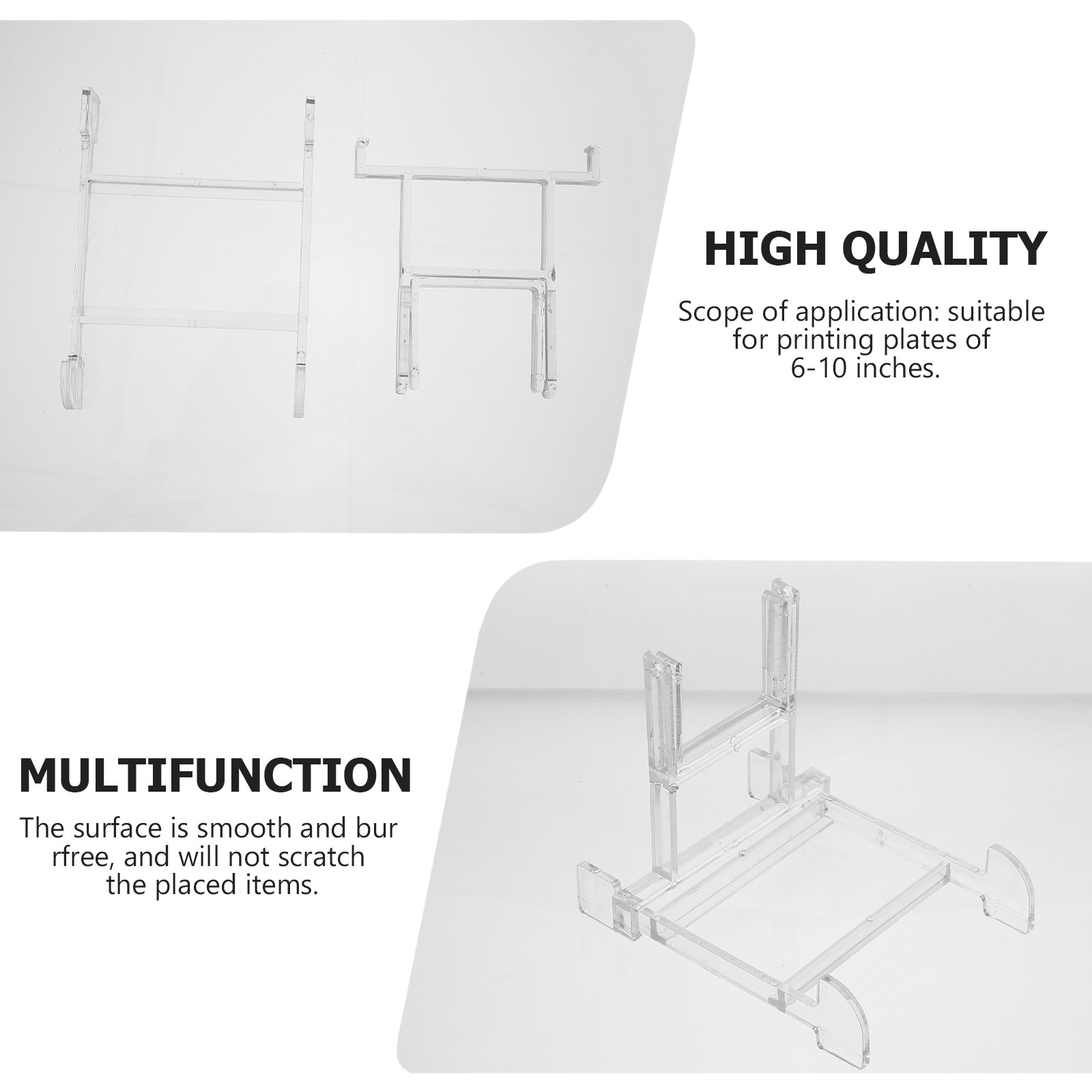 5Pcs Plate Storage Racks Adjus - Food Storage Rack reseña y precio
