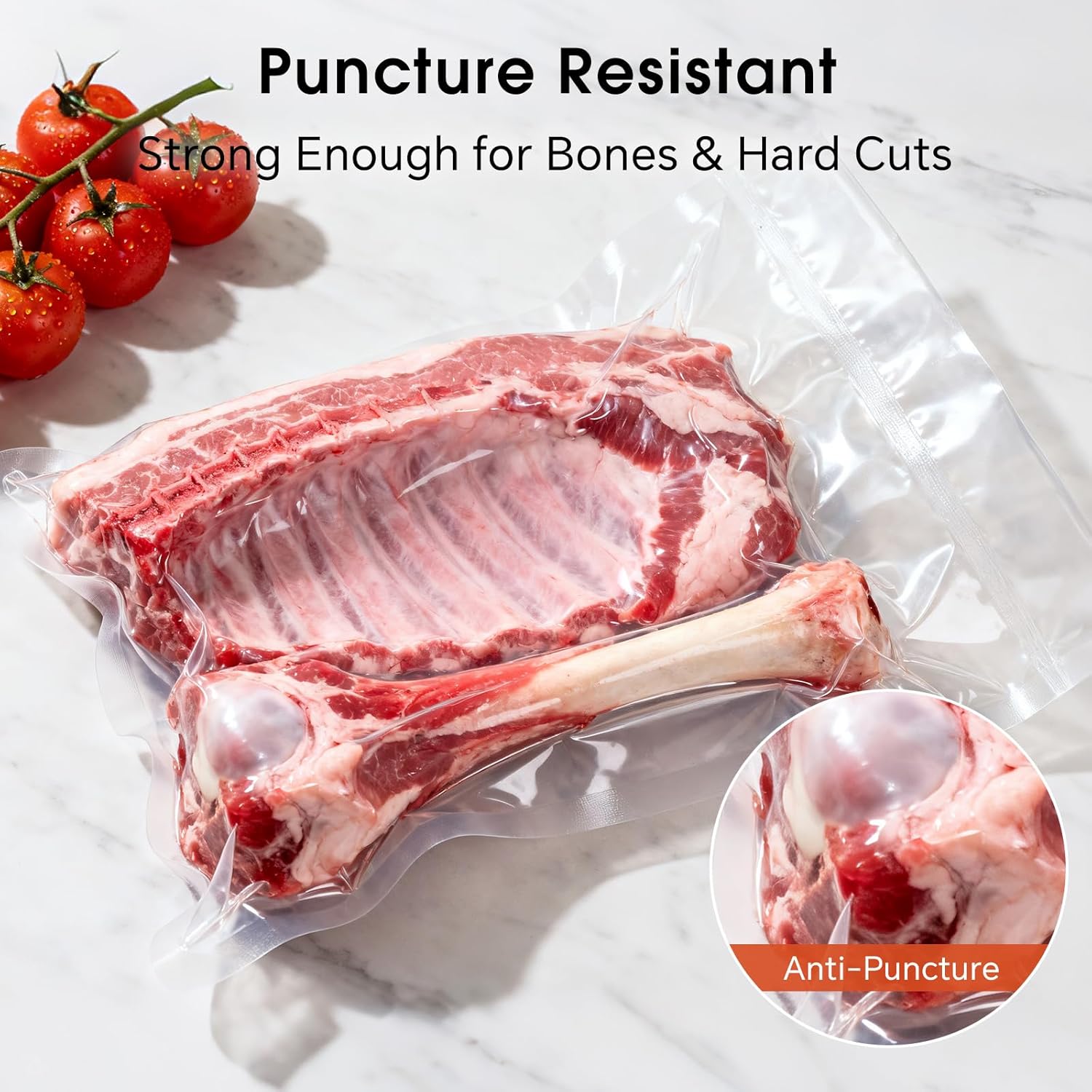 2-Pack Vacuum Sealer Rolls, 11 - Food Storage Roll Bags reseña y precio