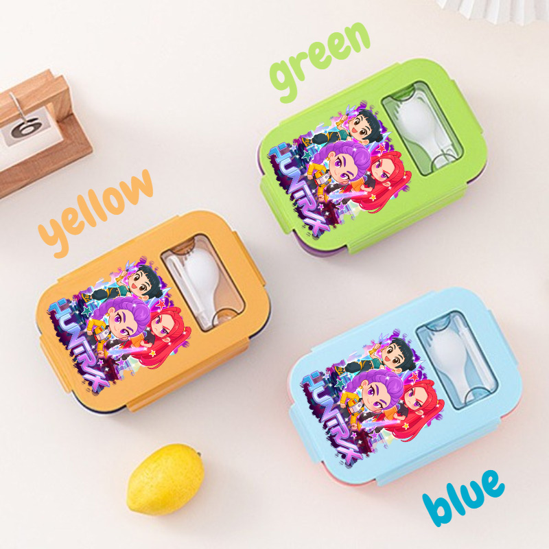 KPOP Demon Hunters  Lunch Box  - Food Storage Room reseña y precio