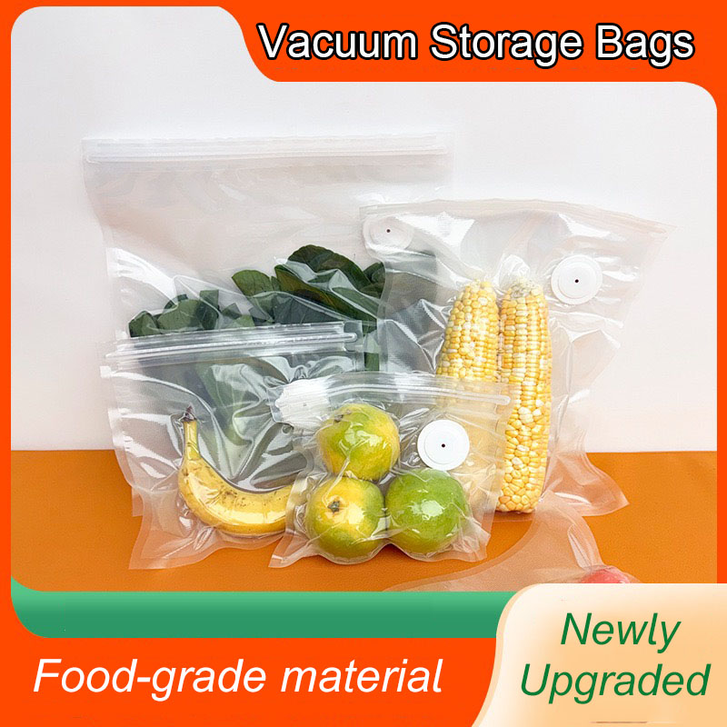 New Reusable Air Vacuum Storag - Food Storage Roll Bags reseña y precio
