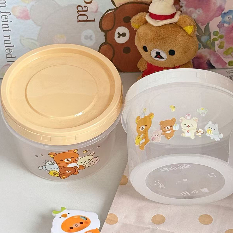 Japanese Style Rilakkuma Seal  - Food Storage Room reseña y precio