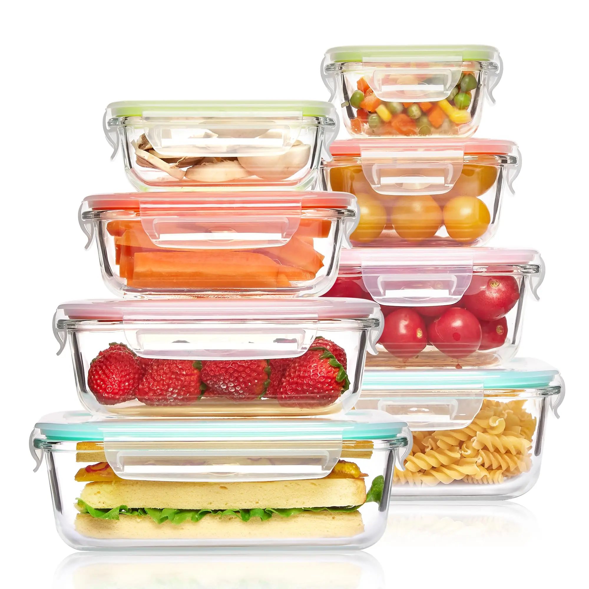 Glass Lunch Box Food Storage C - Food Storage Glass Box reseña y precio
