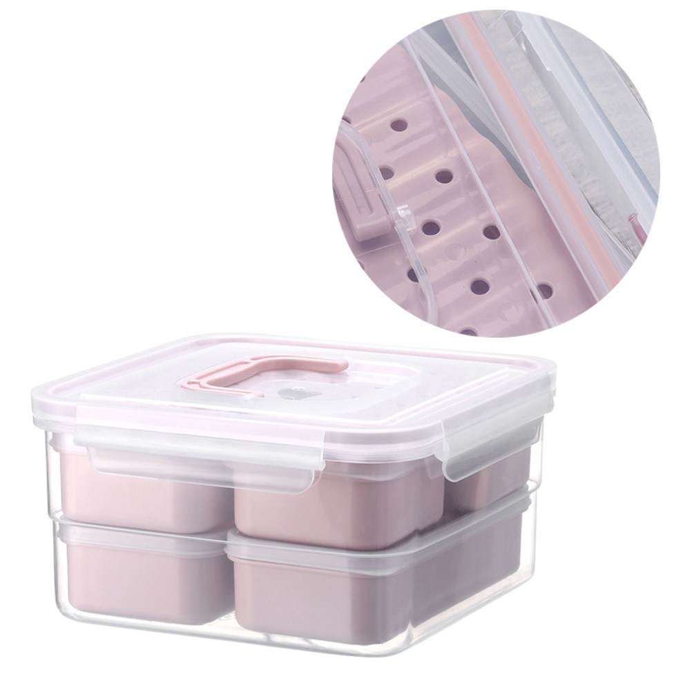 6Pcs Food Storage Containers B - Food Storage Containers Plastic Box reseña y precio