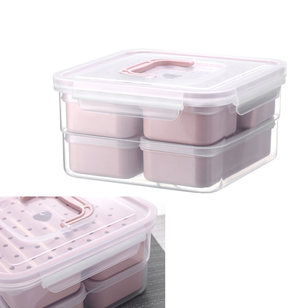 6Pcs Food Storage Containers B - Food Storage Containers Plastic Box reseña y precio
