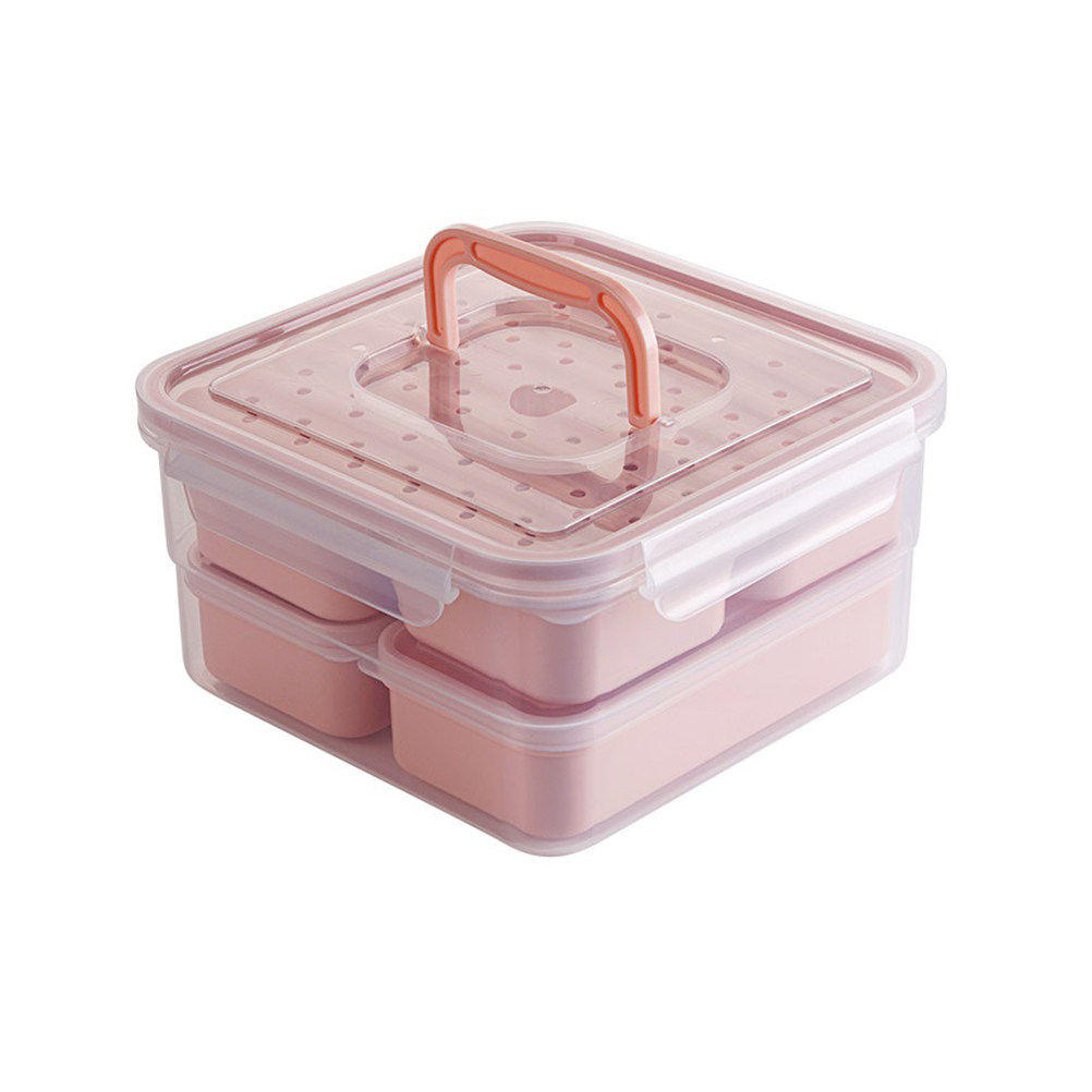 6Pcs Food Storage Containers B - Food Storage Containers Plastic Box reseña y precio