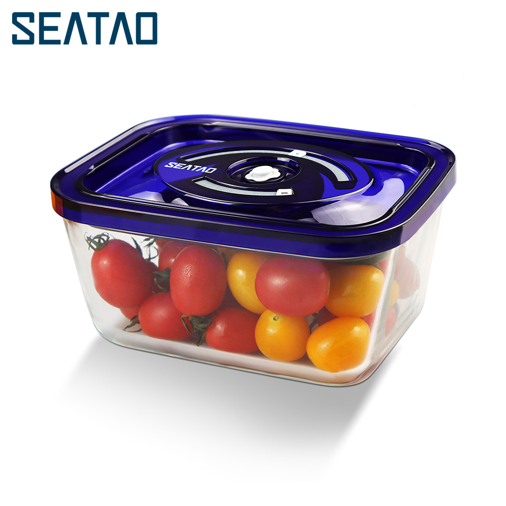 SEATAO Glass Food Storage Cont - Food Storage Glass Box reseña y precio