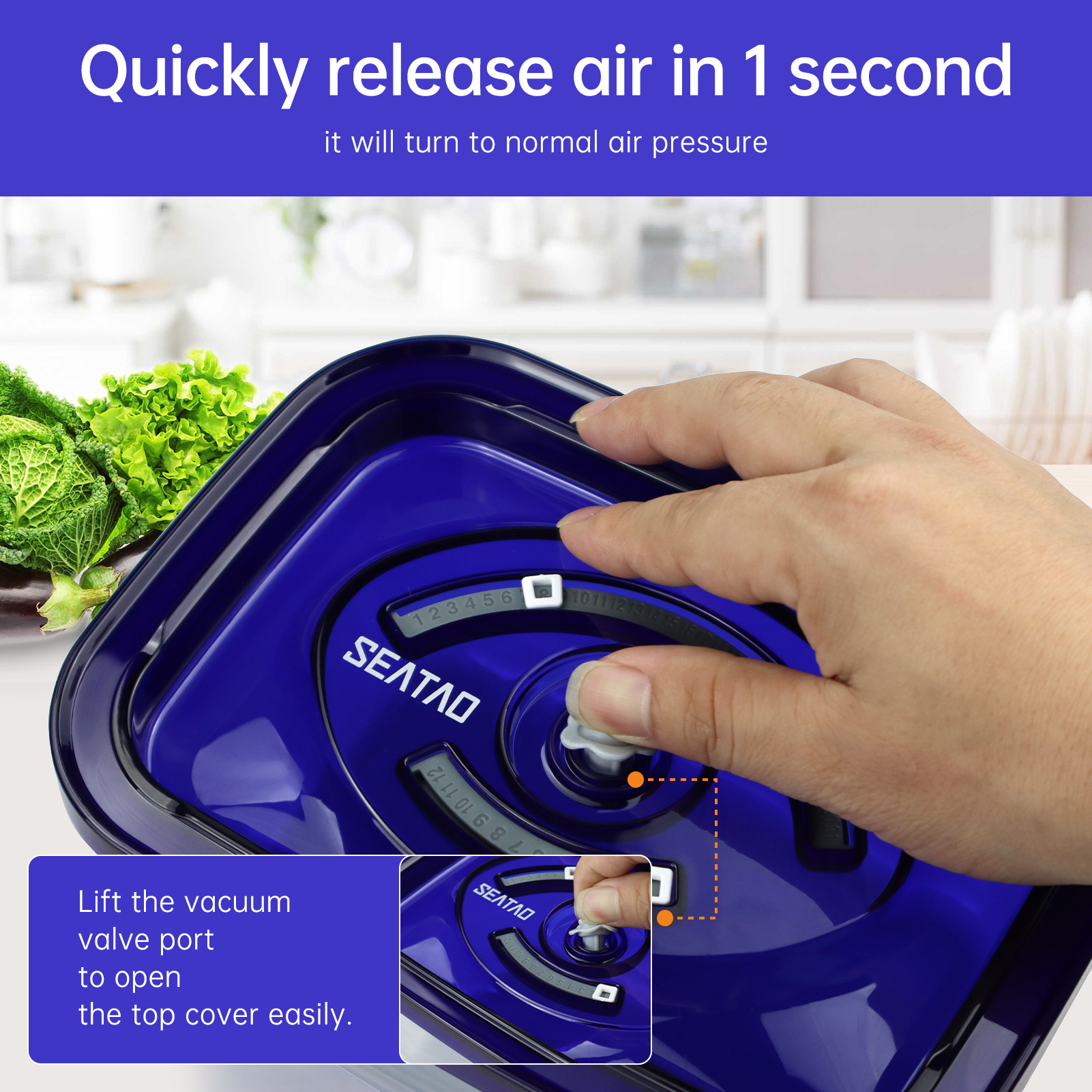 SEATAO Glass Food Storage Cont - Food Storage Glass Box reseña y precio