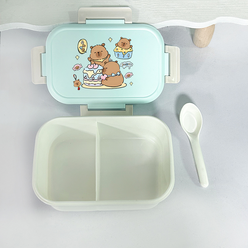 Capybara Bento Lunch Box Carto - Food Storage Room reseña y precio