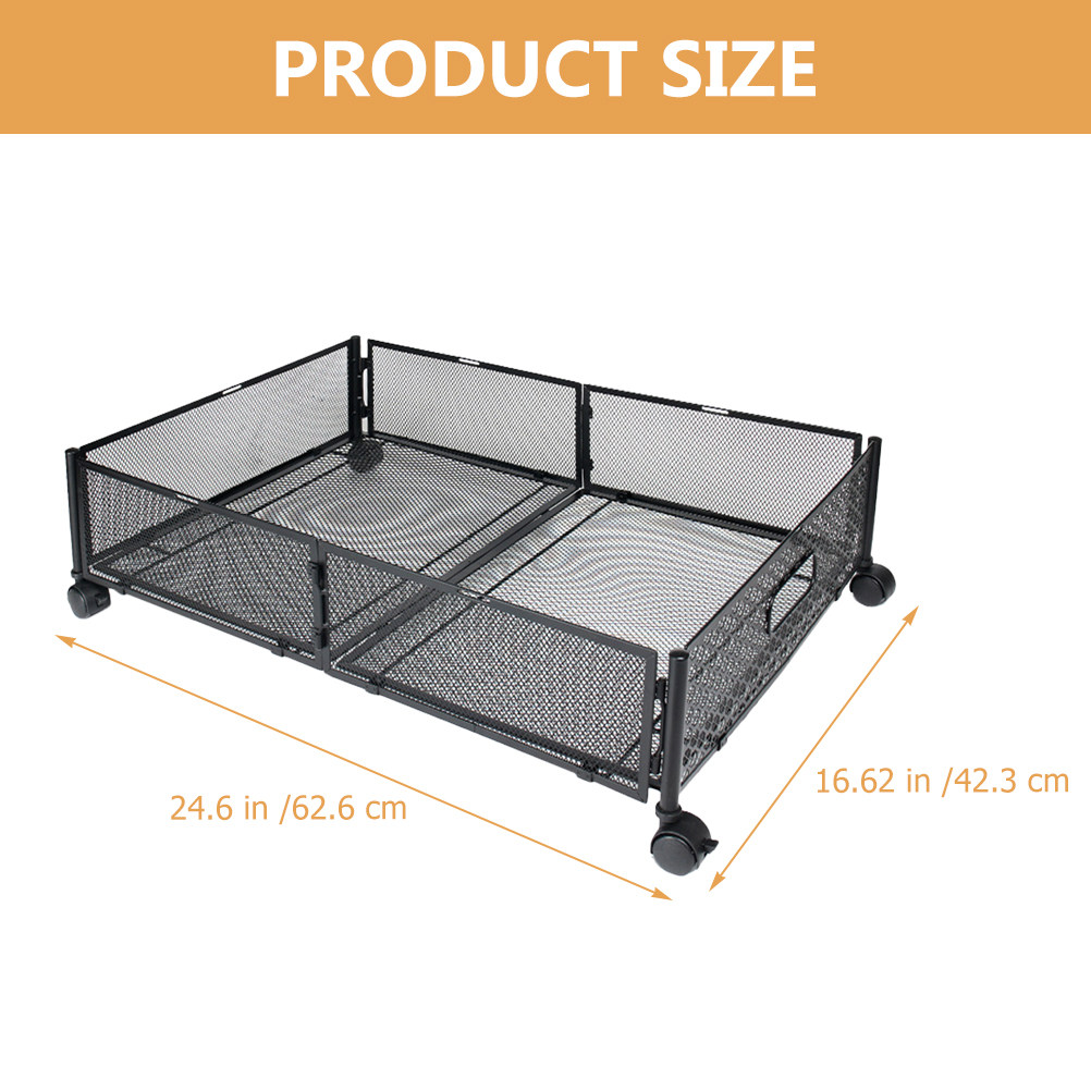 Foldable Under Bed Storage Org - Food Storage Under Bed reseña y precio